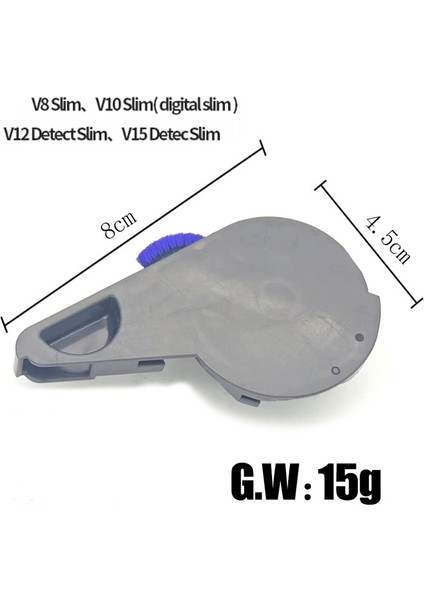 Dyson V8SLIM V10SLIM V12SLIM Elektrikli Süpürge Için Yumuşak Silindir Uç Kapağı (Yurt Dışından) indirimleri