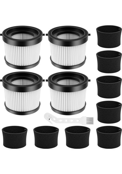 Dewalt 20V Kablosuz El Süpürgesi DCV501HB Için 4 Filtre (Yurt Dışından)