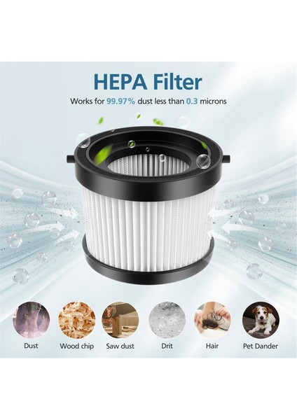 Dewalt 20V Kablosuz El Süpürgesi DCV501HB Için 4 Filtre (Yurt Dışından) fırsatları