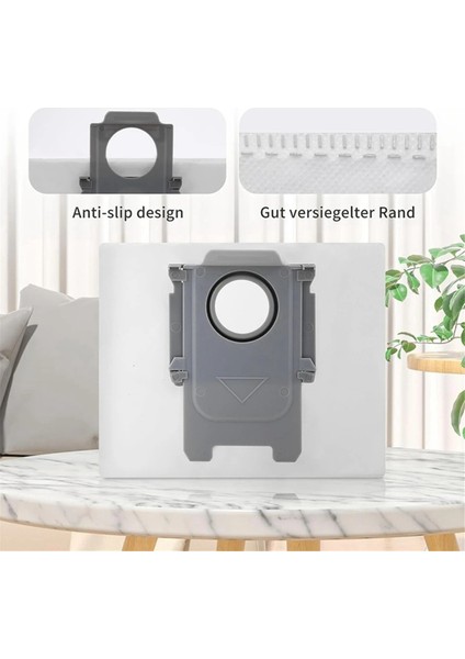 Roborock S7 Maxv Ultra Vakum Torbaları Için 12'li Paket Toz Torbasının Değiştirilmesi (Yurt Dışından) fırsatları