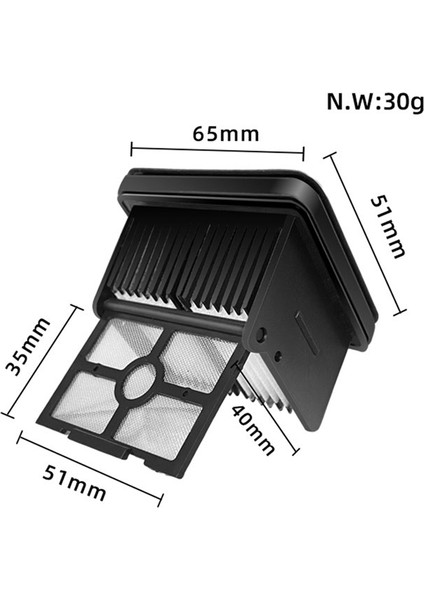 Dreame H12 Pro Islak ve Kuru Elektrikli Süpürge Için 4pcs Rulo Fırça Filtresi (Yurt Dışından) fırsatları