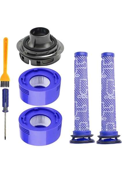 Dyson V7 V8 Absolute Için Arka Motor Kapağı ve Filtre Kiti (Yurt Dışından)