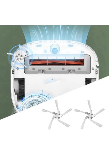 Xiaomi Dreame Bot W10 Ana Yan Fırça Hepa Filtre Paspas Bezi (Yurt Dışından)