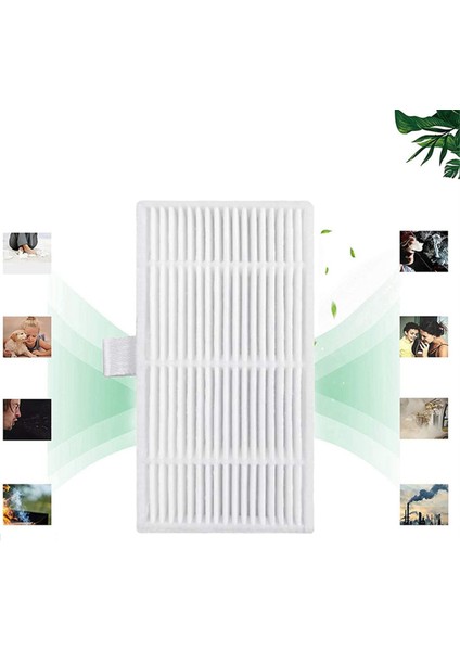 Xiaomi Lydsto W2 Yan Fırça Filler Rag Için 30PCS Elektrikli Süpürge Parçaları (Yurt Dışından)