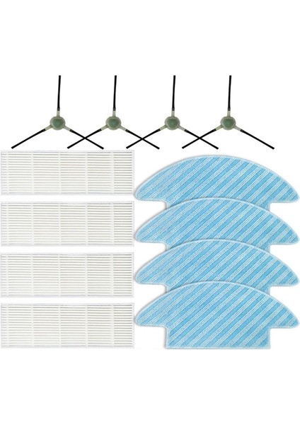 Lefant M210 M210S M210B M210P M213 Için Yan Fırça Hepa Filtre Paspas (Yurt Dışından)