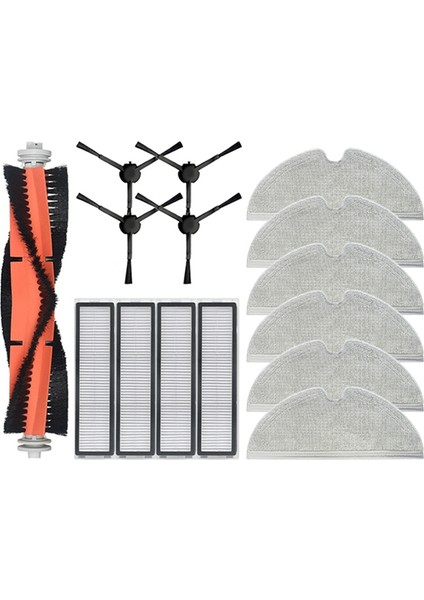 Dreame Bot Için D9 Max Filtre Ana Fırça Paspas Bezi Yedek Parçalar (Yurt Dışından)
