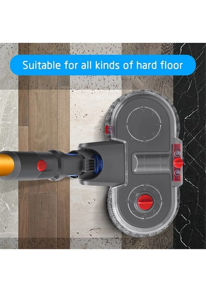 Dyson V12 Slim Elektrikli Süpürge Aparatı Için Elektrikli Yer Paspası Kafası (Yurt Dışından)