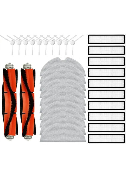 Dreame Robot Vakum Ana Yan Fırça Paspas Filtresi Yedek Parçası (Yurt Dışından)