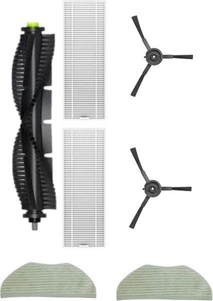 Qihoo 360 S10 X100 Max Elektrikli Süpürge Için Hepa Filtre Paspas Bezi Paçavra (Yurt Dışından) modelleri