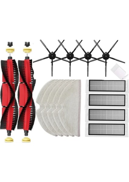 Roborock S5 S50 S502 S55 S6 S6 Saf Ana Yan Fırça Mops Filtreleri (Yurt Dışından)