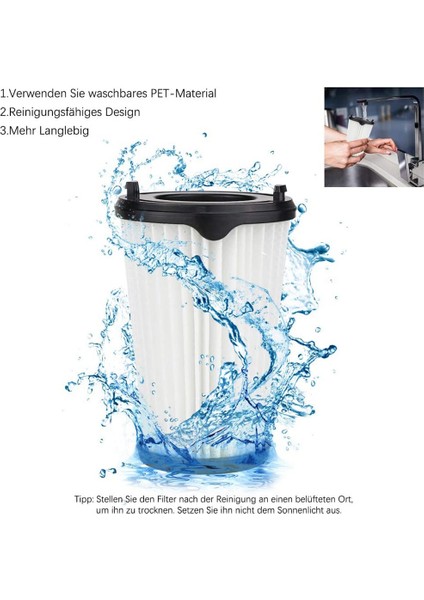 Aeg Elektrikli Süpürge Için 4 Adet Filtre AEF150 Hepa Filtre Değişimi (Yurt Dışından) fiyatları