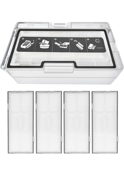 Roborock S8 Pro Ultra S8 S8+ Aksesuarları Filtre Toz Kutusu (Yurt Dışından)