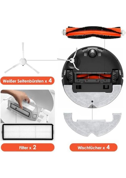 Dreame D10 Plus Z10 Pro L10 Plus Ana Fırça Yedek Parçalar (Yurt Dışından) fırsatları