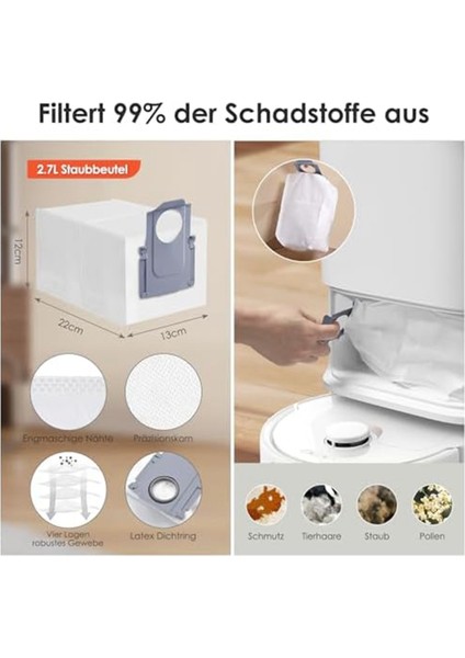 Roborock Q Revo Robot Süpürge Aksesuar Seti Toz Torbası (Yurt Dışından) fiyatları