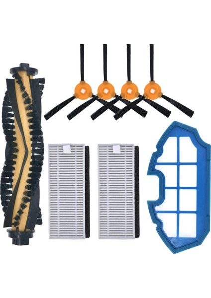Cecotec Conga 990 1190 Parçaları Için 1 Takım Hepa Filtre Merkezi Yan Fırça (Yurt Dışından)
