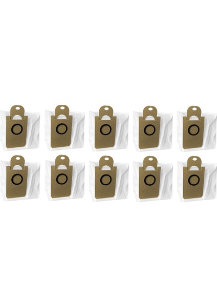 Proscenic M8PRO Için Ultenic T10 Için 10PCS Yeniden Kullanılabilir Toz Torbası (Yurt Dışından)