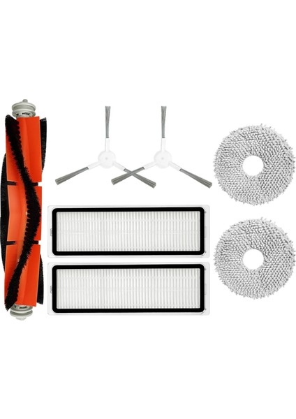 Xiaomi Robot Temizleyici Ana Yan Fırça Filtresi Paspas Pedi Yedek Parçaları (Yurt Dışından)