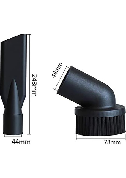 Endüstriyel Elektrikli Süpürge Yuvarlak Fırça ve Düz Meme Setleri Iç 44MM (Yurt Dışından) fiyatları