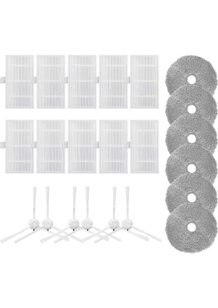 Xiaomi Lydsto W2 Yedek Parça Yan Fırça Hepa Filtreler Paspas Bezleri (Yurt Dışından)