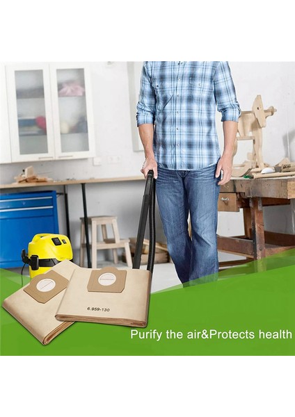 A2201 Wd3 Kağıt Torbalı Elektrikli Süpürge Parçaları Için Karcher Için Toz Torbaları (Yurt Dışından) fiyatları