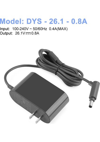 Elektrikli Süpürge Pil Şarj Cihazı Dyson V6 V7 V8 DC62-US Plug (Yurt Dışından)