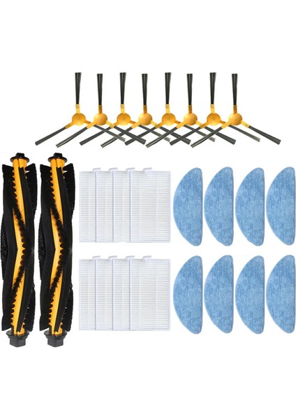 Elektrikli Süpürge Yedek Parçaları Hepa Filtre Ana Yan Fırçalı Mop Bezi (Yurt Dışından)