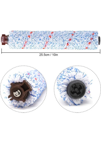 Bissell Crosswave 1713 Pet 2224E Akülü Için Filtre Rulo Fırçası (Yurt Dışından)