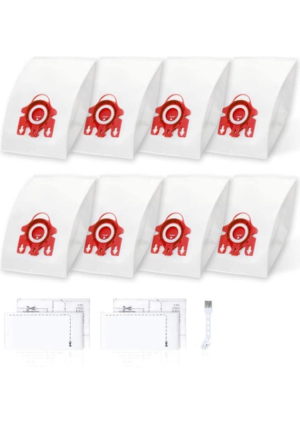 Miele Fjm Airclean 3D Efficiency Toz Torbası Için Yedek Vakum Torbaları (Yurt Dışından)