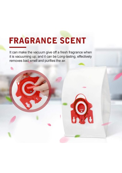Miele Fjm Airclean 3D Efficiency Toz Torbası Için Yedek Vakum Torbaları (Yurt Dışından)