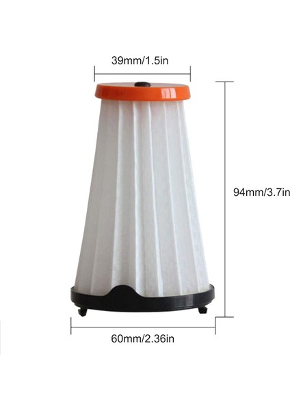 Electrolux ZB3113AK ZB3114 ZB3107 EF144 Için 2 Paket Yedek Filtre (Yurt Dışından) modelleri