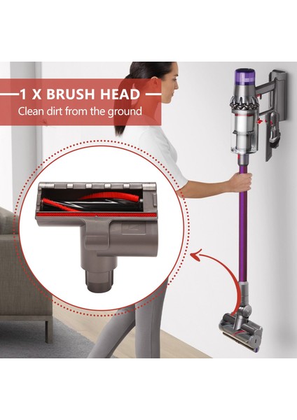 Dyson Mite Temizleme Emme Başlığı Için V7 V8 Rulo Fırça Emme Başlığı (Yurt Dışından) fiyatları