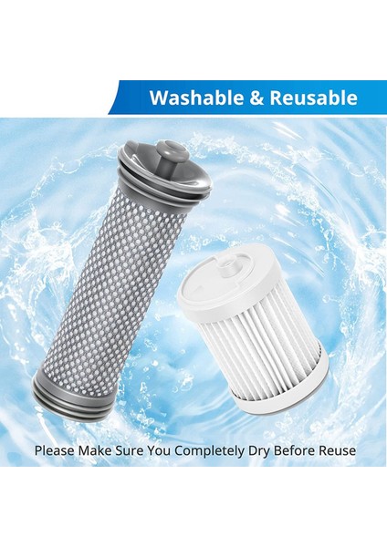 Tineco A10, A11 Hero Ön Filtreler ve Hepa Filtre Için 1 Takım Filtre Kiti (Yurt Dışından) indirimleri