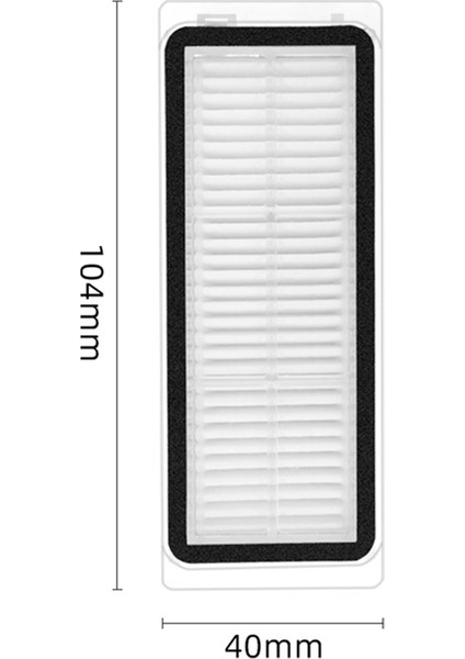 Xiaomi Dreame X20 Pro, X20 Pro Plus Robot Için 4pcs Hepa Filtreler (Yurt Dışından)