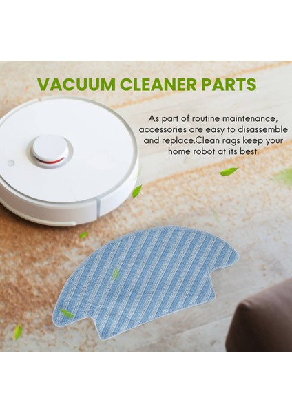 Lefant M210 Robot Süpürge Için 2 Adet Paspas Yıkanabilir ve Yeniden Kullanılabilir (Yurt Dışından) fırsatları