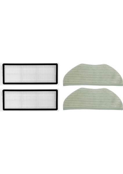 4pcs Hepa Filtre Paspas Bezi 360 S9 X95 X90 Elektrikli Süpürge (Yurt Dışından)
