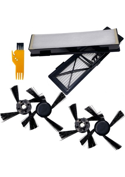 Neato Botvac D Serisi D3 D4 D5 D6 D7 Için Yan Fırçalar Hepa Filtre (Yurt Dışından)