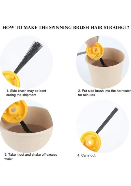 Shark Ion Robot ile Uyumlu 8 Paket Yan Fırça Yedek Parçaları (Yurt Dışından) modelleri