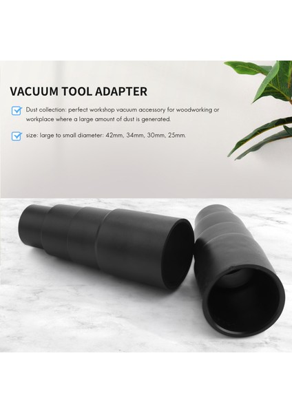 2 Adet Vakum Evrensel Adaptör Vakumlara ve Aparatlara Uygun Şekilde Tasarlanmıştır (Yurt Dışından)