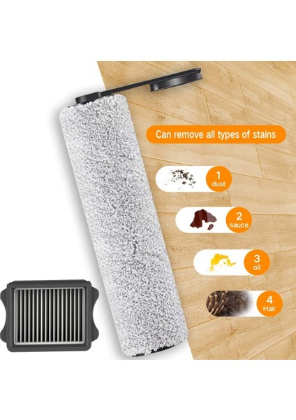Tineco Floor One S5 Combo Elektrikli Süpürge Için Rulo Fırçalı Hepa Filtre (Yurt Dışından)