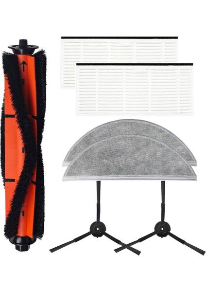 Lydsto R1 Robot Hepa Filtreleri Için Paspas Bezi Döner Yan Fırça (Yurt Dışından)