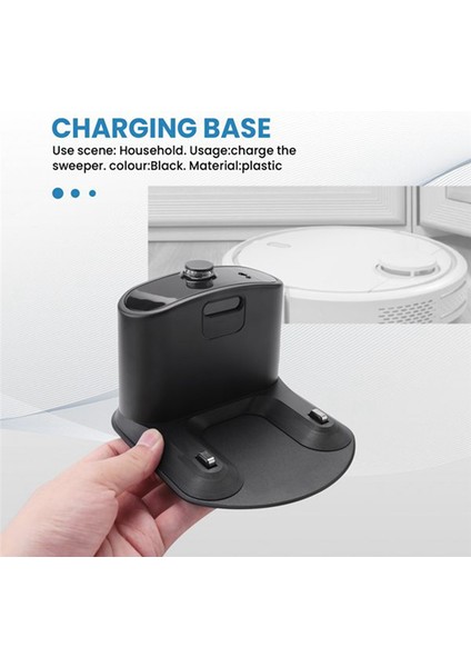 Irobot Roomba E5 E6 I1 I3 I4 I6 I7 I8 500 Parçaları Için Dock Şarj Cihazı Tabanı (Yurt Dışından) indirimleri