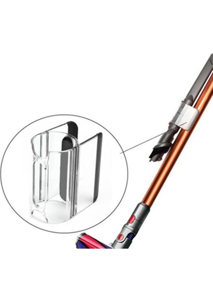 Şeffaf Emme Başlığı Klipsi Yedek Depolama Tutucu Braketi Klipsi (Yurt Dışından) modelleri