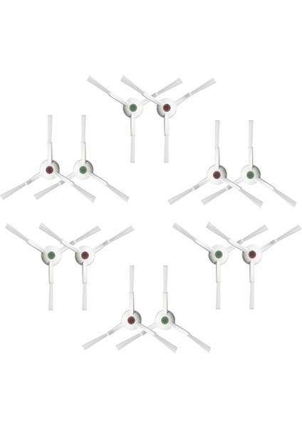 Ecovacs Debot, T20 Pro Robotik Süpürge Yan Fırçası Için 12 Adet (Yurt Dışından)