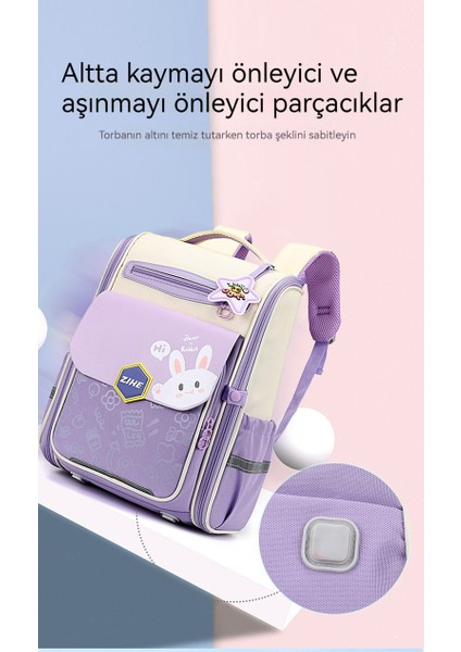 Kız Hafif Omurga Çocuk Sırt Çantası/ilköğretim Okulu Okul Çantası Y244 (Yurt Dışından) modelleri