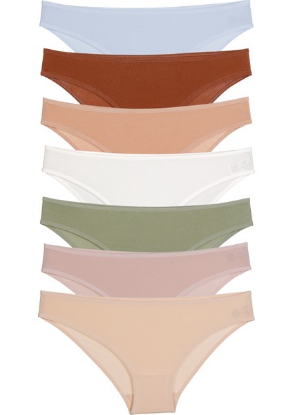 Kadın Külot 7 Li Paket Mıxcolor