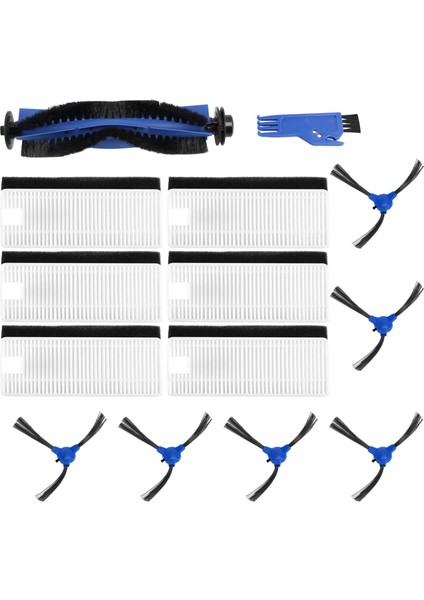 Cecotec Conga 1090 Robotik Hepa Filtre Yan Fırça Rulo Fırça (Yurt Dışından)