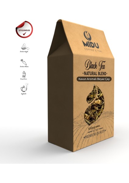 Kavun Aromalı Beyaz Çay 250 gr.