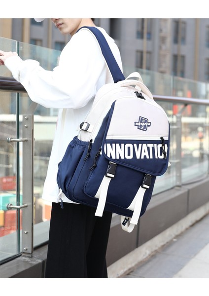 Erkek ve Kadın Üniversite Öğrencileri Modaya Uygun Sırt Çantası/ortaokul ve Lise Büyük Kapasiteli Okul Çantası Y242 (Yurt Dışından) fiyatları