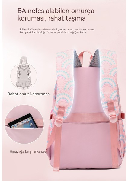 Kız Ortaokul Okul Çantası/lise Öğrencisi Büyük Kapasiteli Sırt Çantası/üniversite Öğrencisi Hafif Sırt Çantası Y267 (Yurt Dışından) modelleri