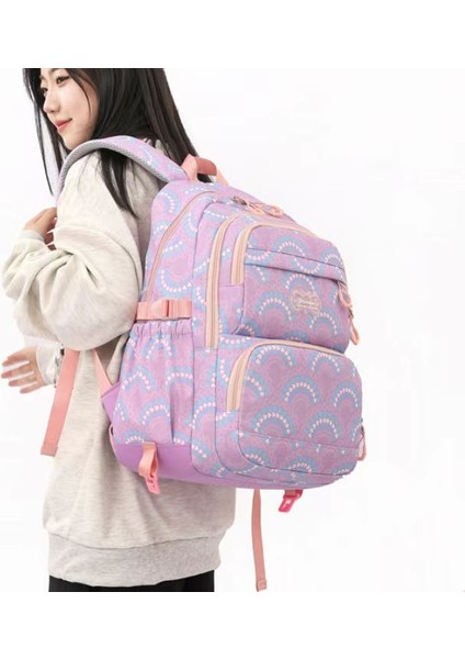 Kız Ortaokul Okul Çantası/lise Öğrencisi Büyük Kapasiteli Sırt Çantası/üniversite Öğrencisi Hafif Sırt Çantası Y267 (Yurt Dışından) indirimleri